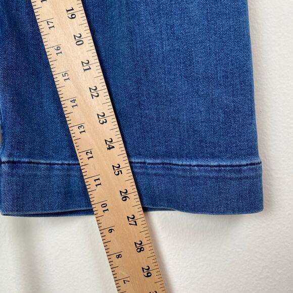 Maeve The Colette Crop High-Rise Wide-Leg Jeans Size 27 Blue - Picture 14 of 14